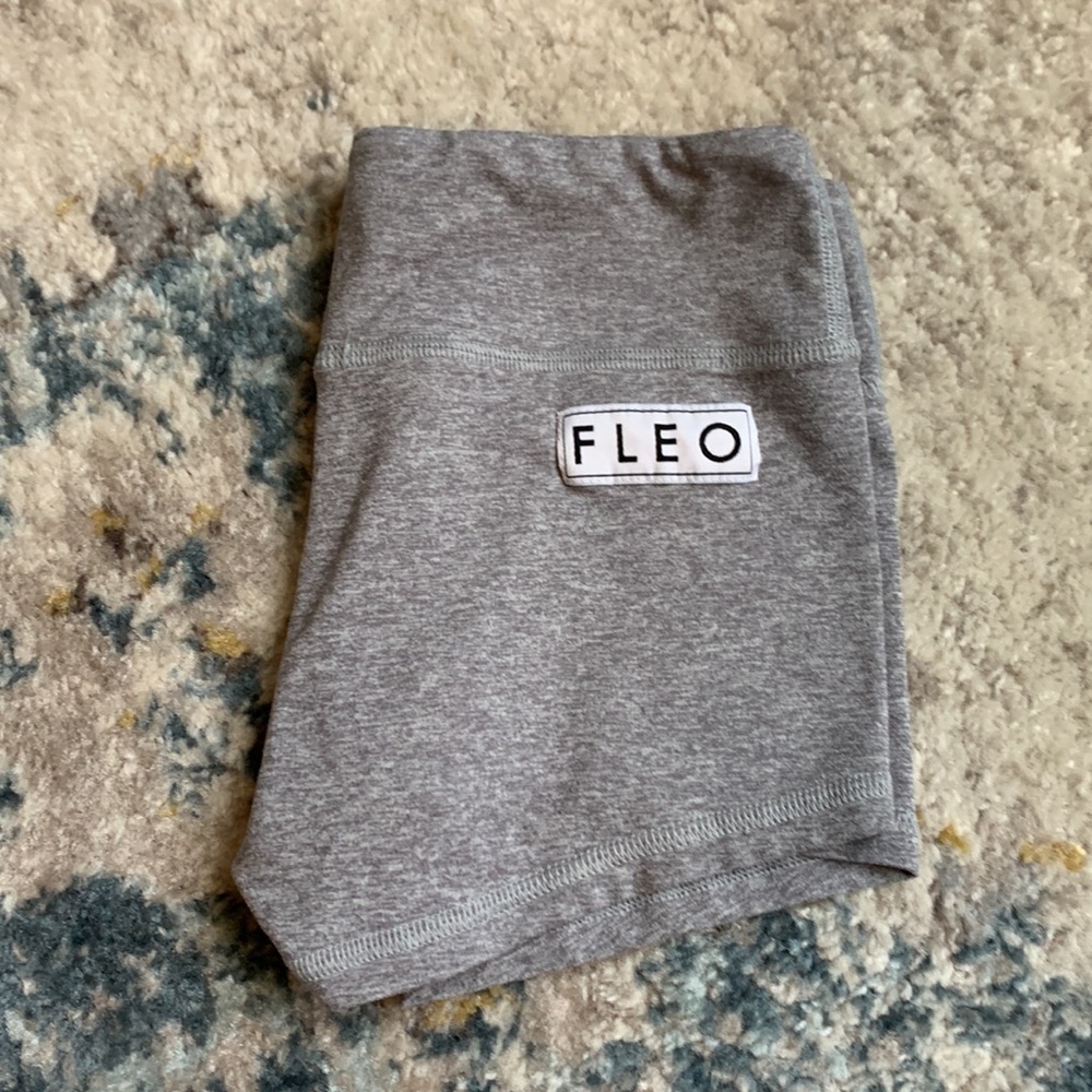 Grey Fleo Shorts size small